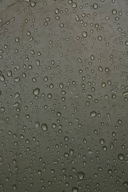 istock Droplets of rain on a tent 849575150