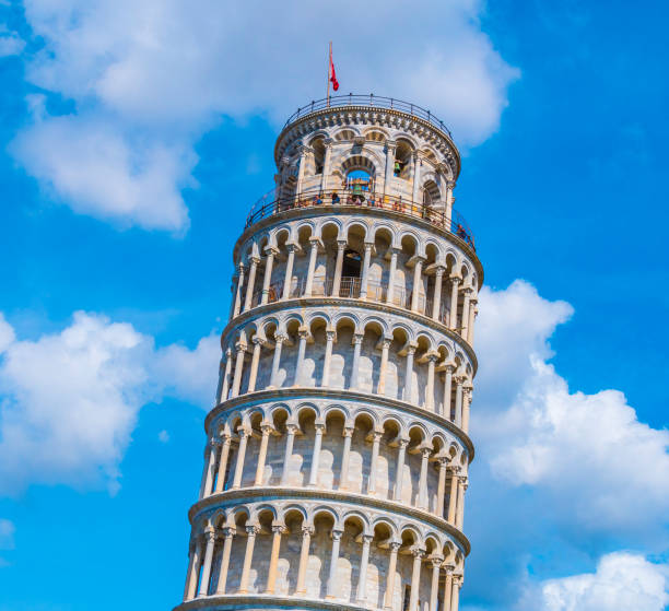 istock The Leaning Tower of Pisa on a sunny day 849579326