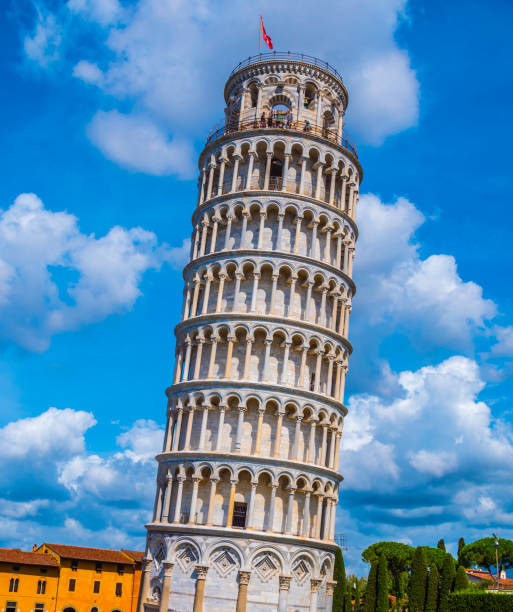 istock The Leaning Tower of Pisa on a sunny day 849581628