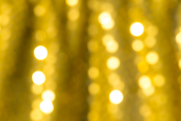 istock Golden holiday festive bokeh background 849588714