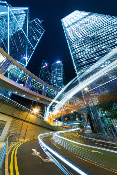 istock Traffic in midtown at night 849607944