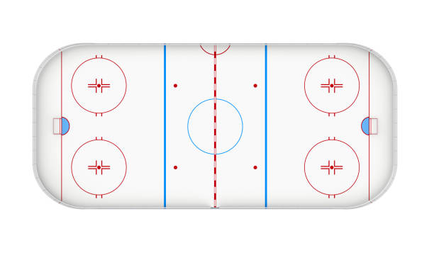 istock Ice Hockey Rink Isolated 849614276