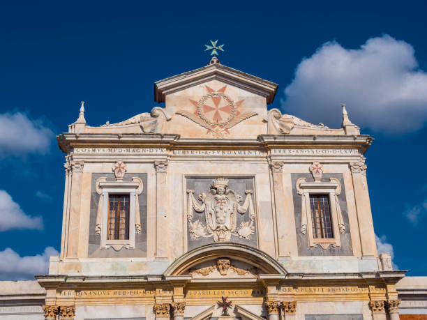 istock Beautiful Church at Cavalieri Square - Santo Stefano Pisa 849636680