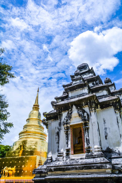 istock old temple and architecture in Thailand 849645238