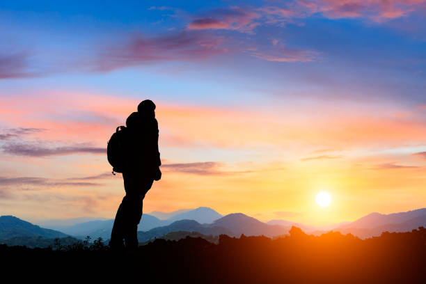 istock Tourist in mountain,sport and active life 849645574