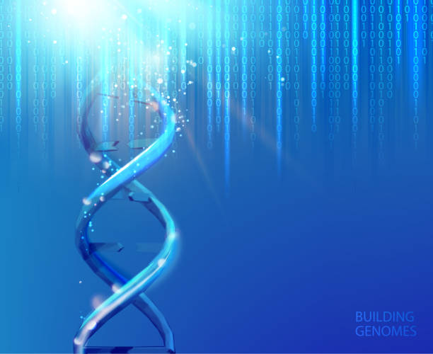 istock Scince illustration of human genome 849676960