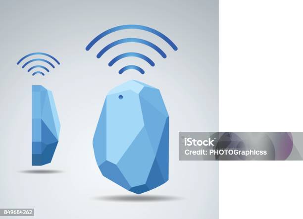 Vector Design Beacon Device Home And Office Radar Use For All Situations Stock Illustration - Download Image Now