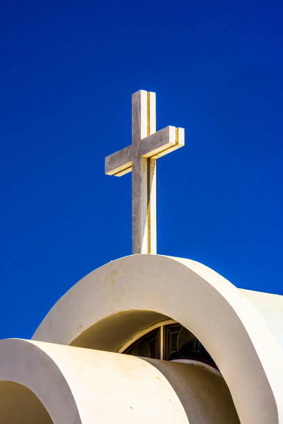 istock The cross on the modern Orthodox Church 849686922