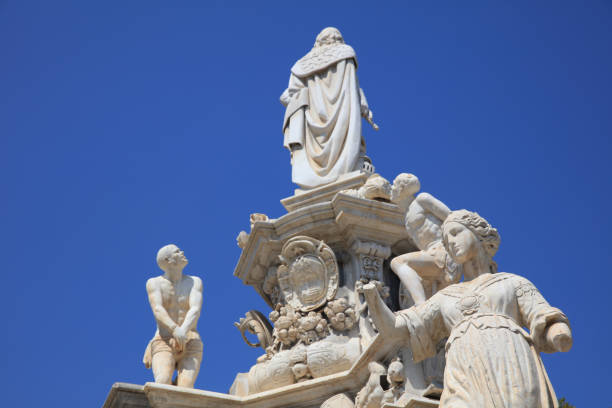 istock Teatro Marmoreo at Piazza Vittoria in Palermo. Sicily, Sicily 849693092