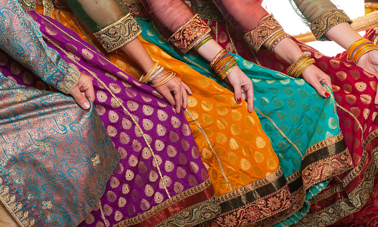 Vestido de bailarines de Bollywood photo