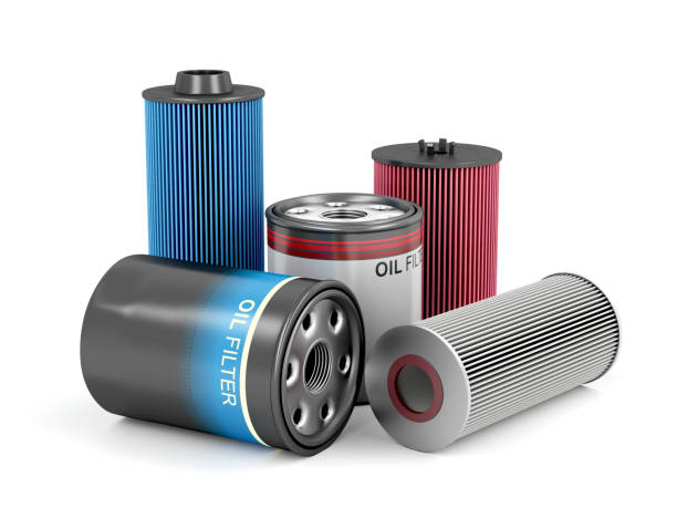 istock Automotive oil filters 849708040