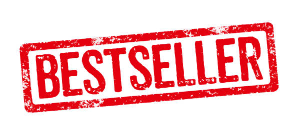 Red stamp on a white background - Bestseller