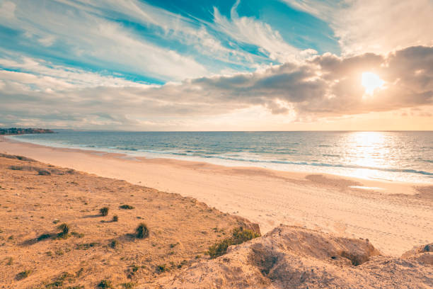istock O'Sullivan Beach at sunset, South Australia 849719402