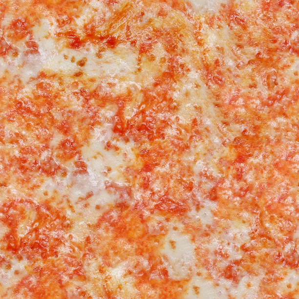 seamless pizza texture background stock photo