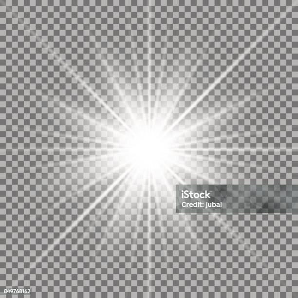透明な背景に輝く星 - 太陽光線のベクターアート素材や画像を多数ご用意 - 太陽光線, 白色, 光線