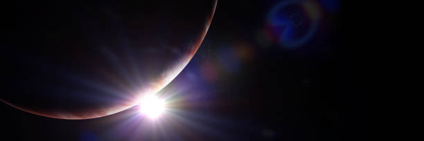 istock sunrise on planet Jupiter 849781360