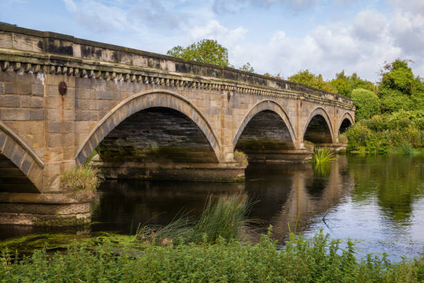 istock Stone Bridge over The River Trent between Repton and Willington 849806506