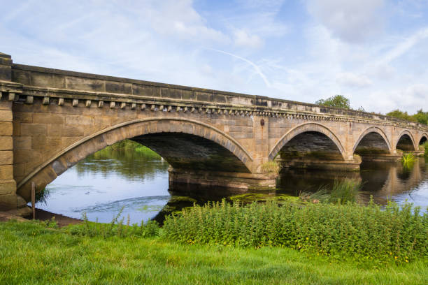 istock Stone Bridge over The River Trent between Repton and Willington 849806690