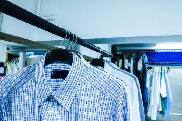 istock Man's wear- businessman shirts 849833028