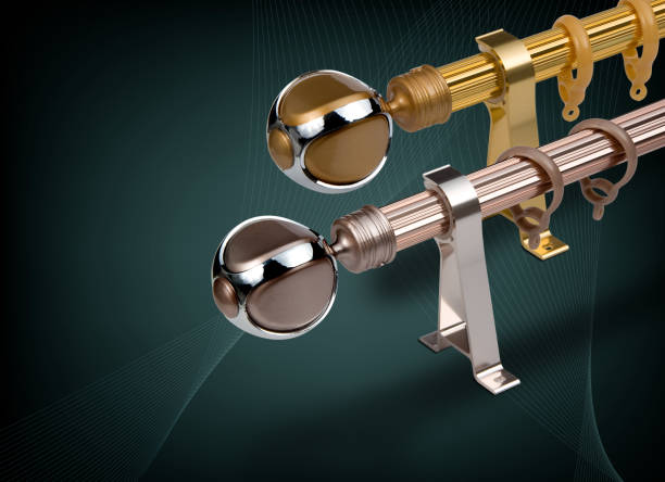 istock Curtain rod and accessories 849849968