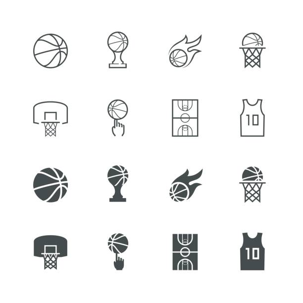 Basketball Hoop Icon Illustrations, Royalty-Free Vector Graphics & Clip Art  - iStock