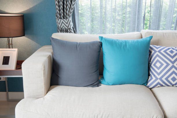 istock colorful pillows on modern sofa in modern living room 849851142