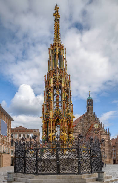 istock Schoener Fountain fountain, Nuremberg, Germany 849858130