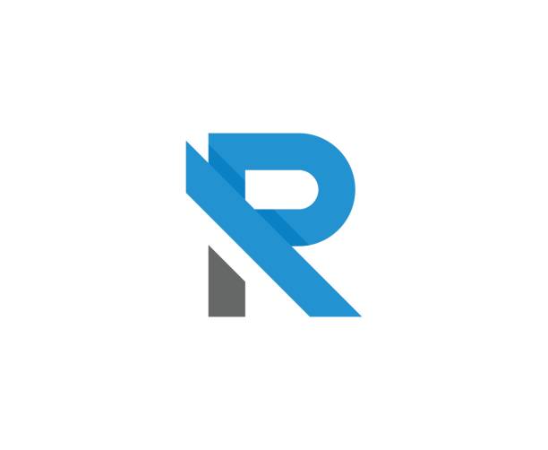ilustrações de stock, clip art, desenhos animados e ícones de r icon - symbol sign vector letter r