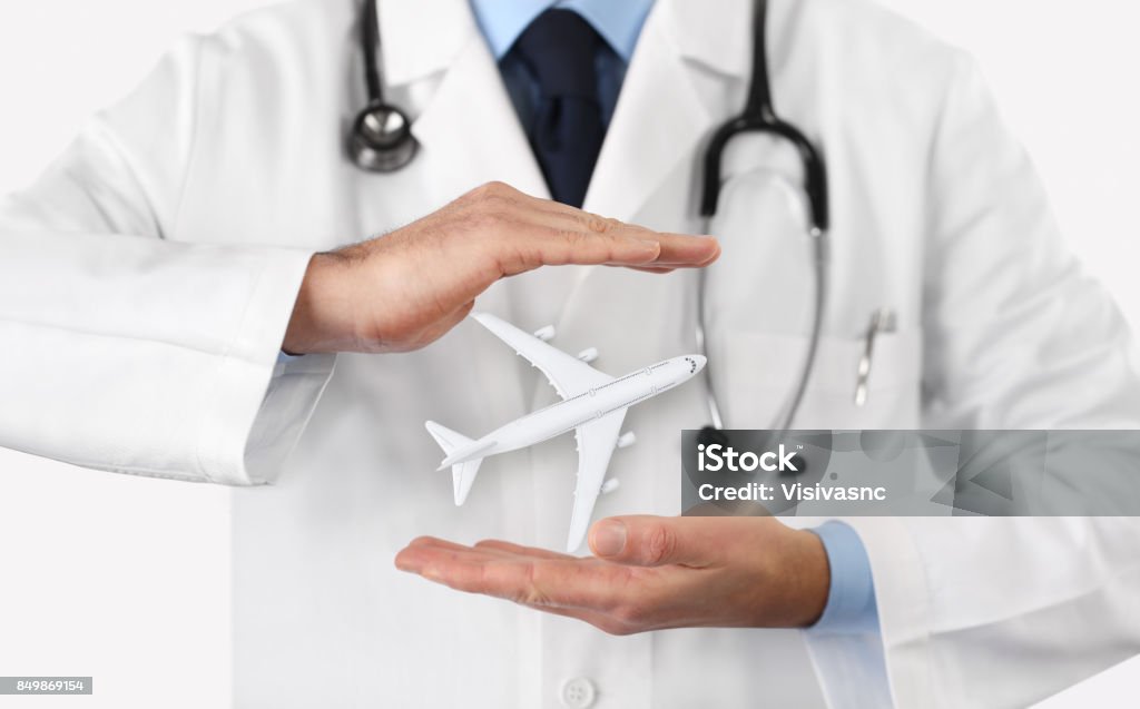 medical tourism healthcare travel insurance concept Healthcare And Medicine Stock Photo