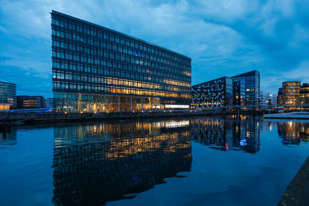 istock Modern commercial buildings beside the canals, Copenaghen 849882586