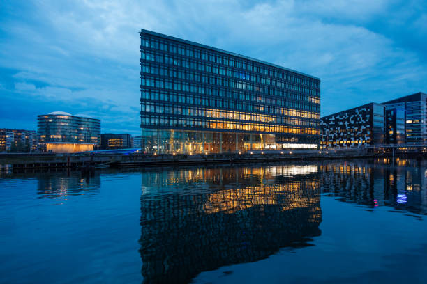 istock Modern commercial buildings beside the canals, Copenaghen 849882776