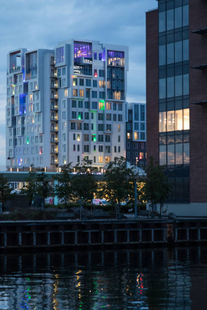 istock Modern commercial buildings beside the canals, Copenaghen 849885134