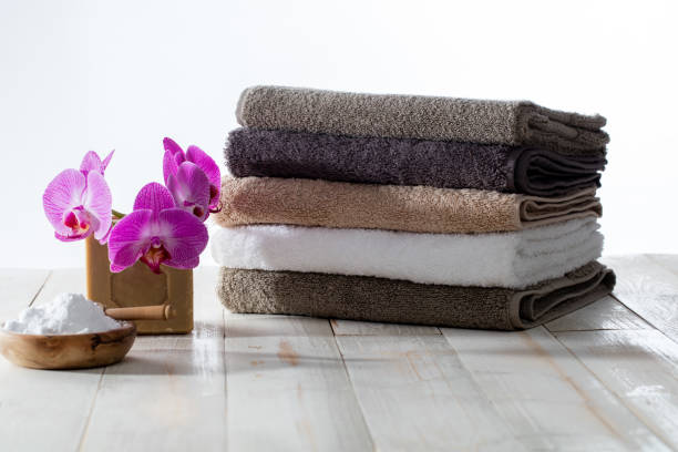 istock Safe housekeeping, laundry cleaning with traditional soap and baking soda 849885758