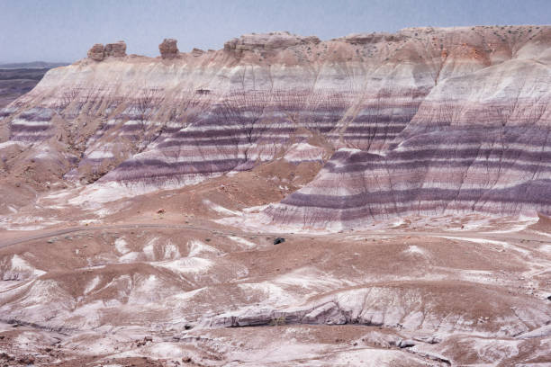 istock Blue Mesa Hills in Arizona's Petrified Forest National  Park 849893744