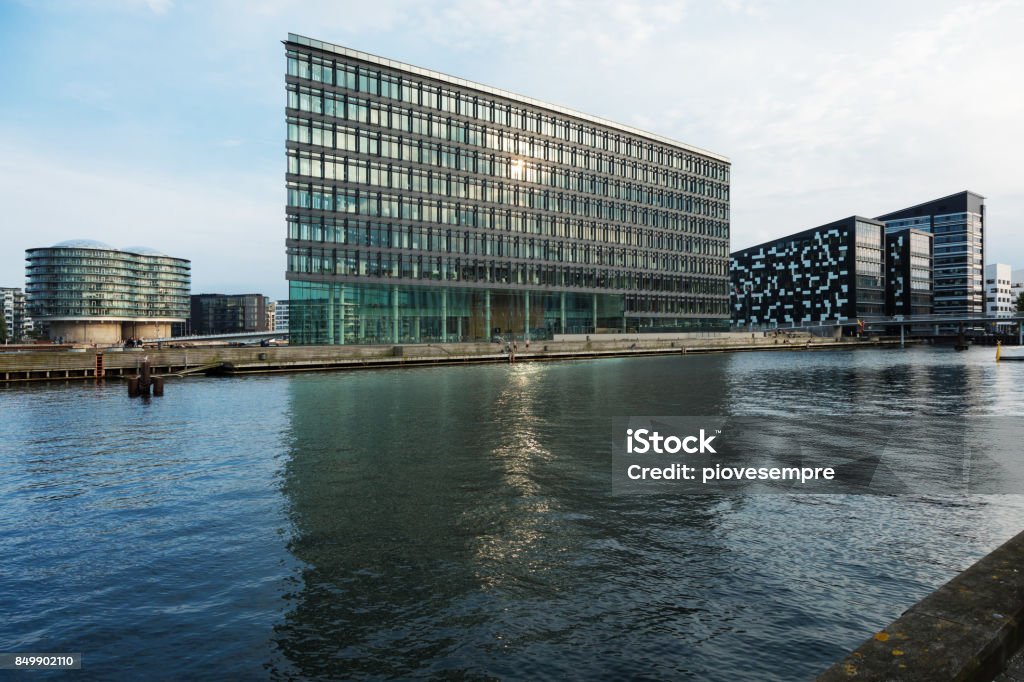 Buildings On Rivers Modern Buildings On The River Stock Photo - Download Image Now ...