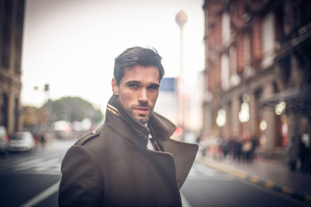 istock Businessman standing on the street 849905926