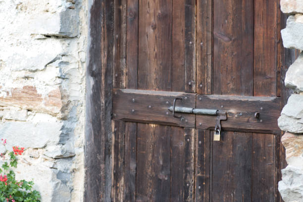 istock An old wooden door 849921340