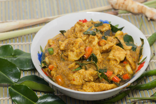 istock Thai spicy Food,Fried chilly paste with pork on bowl 849931852