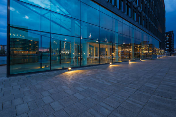 istock Exterior of modern glass building 849935376