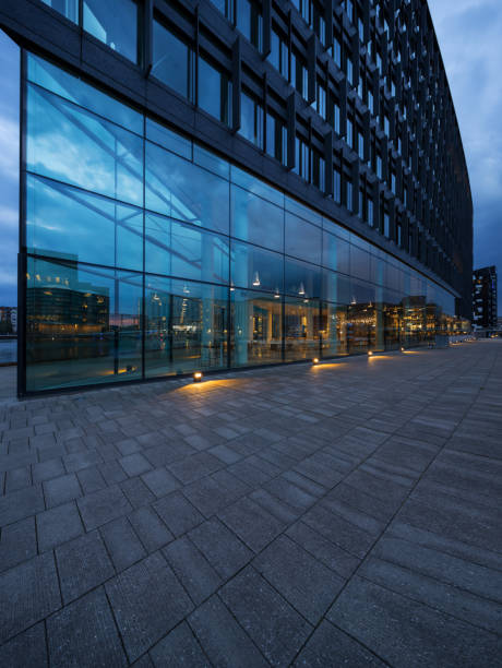 istock Exterior of modern glass building 849937784
