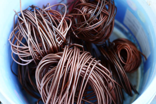 istock the roll of copper wire in plastic bowl 849945354