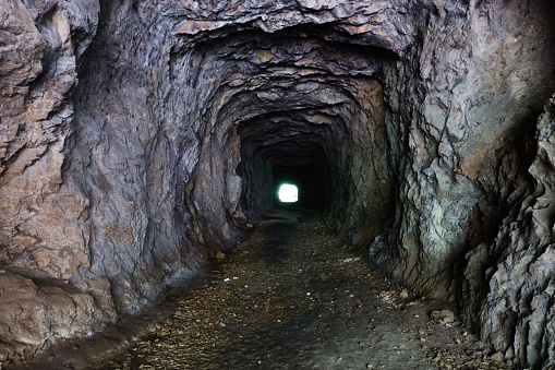 Cave, Tunnel, Underground, Mining