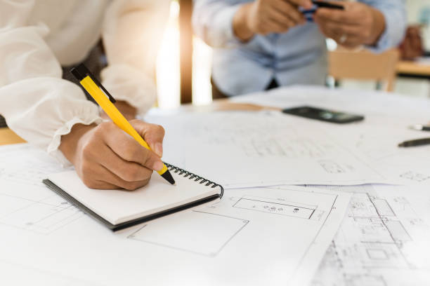 istock Business teamwork of engineer construction meeting. 849948692