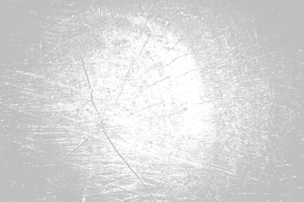 istock The old wood texture with natural patterns and cracks on the surface as background. White tone 850029610