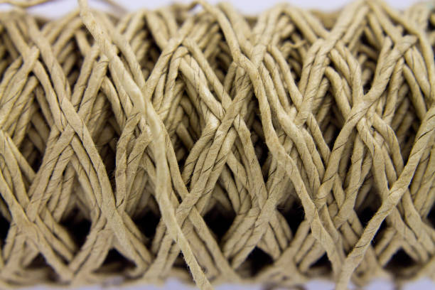 istock hank of twine close-up. texture 850050462
