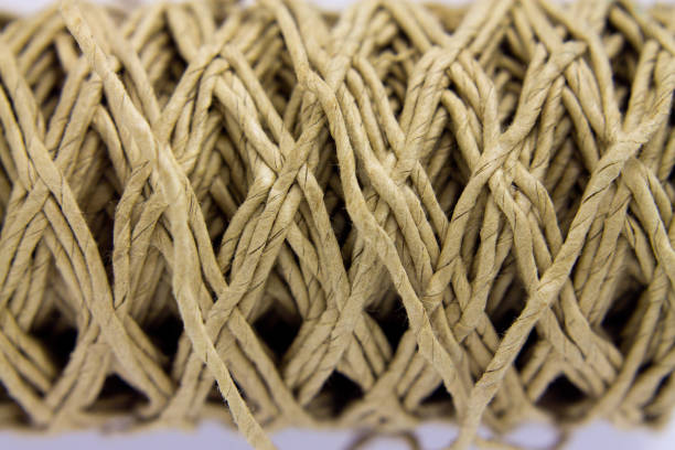 istock hank of twine close-up. texture 850050620