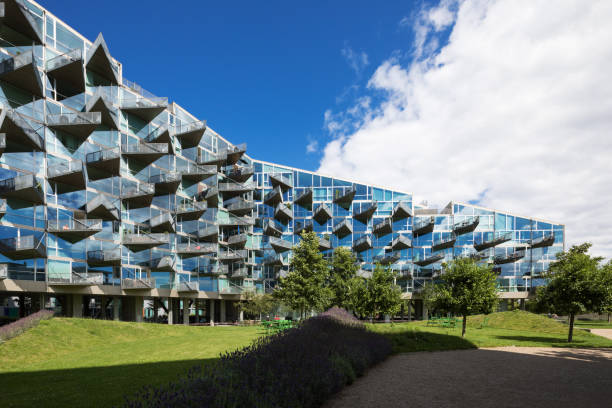 Modern building exteriors, no body