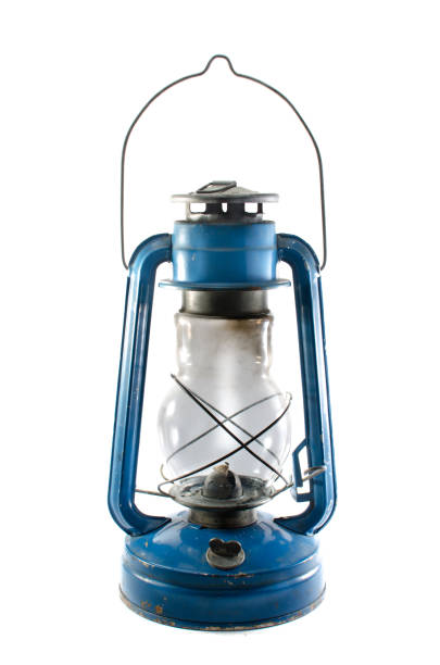 istock A kerosene lamp on white background 850089436
