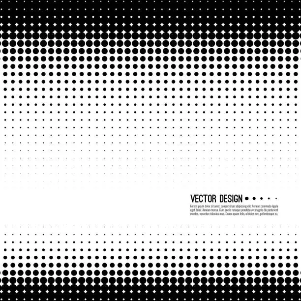 Vector illustration of Halftone pattern vector