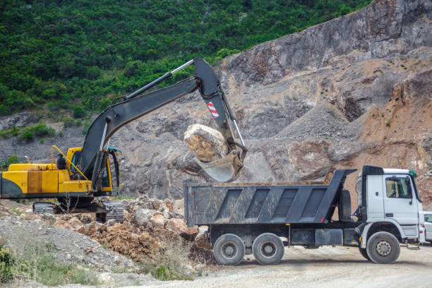 istock excavation in the mountains 850125048
